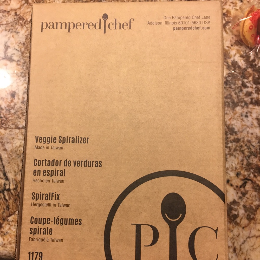 Pampered chef veggie spiralizer
